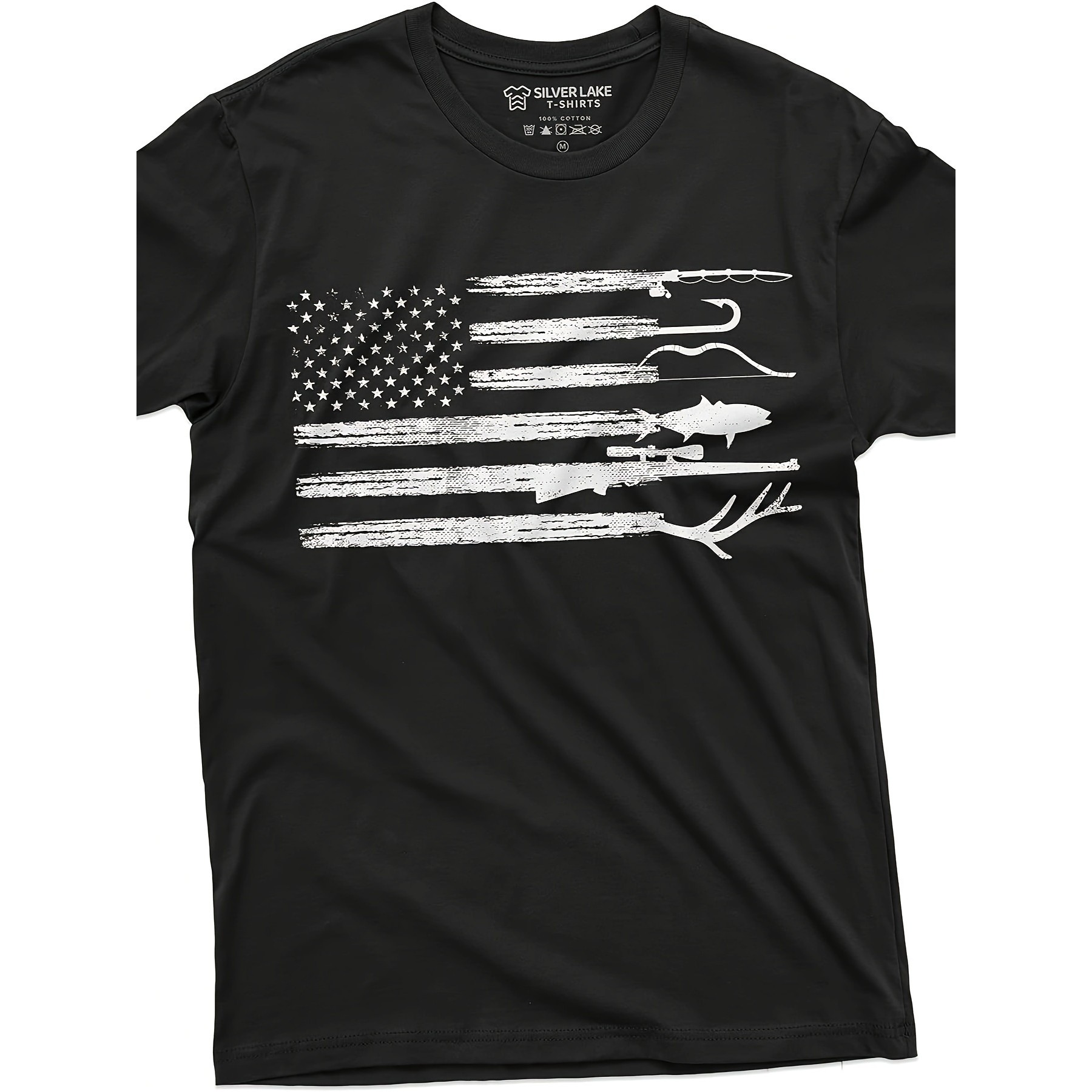 Outdoor Hunting Graphic Tees - Мужская футболка с графическим принтом для