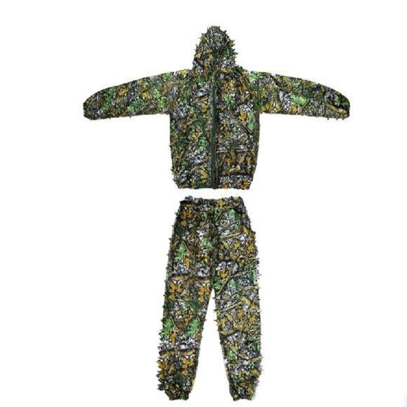 Ghillie Suit Woodland - 3D охотничья одежда, снайперский камуфляжный маскировочный