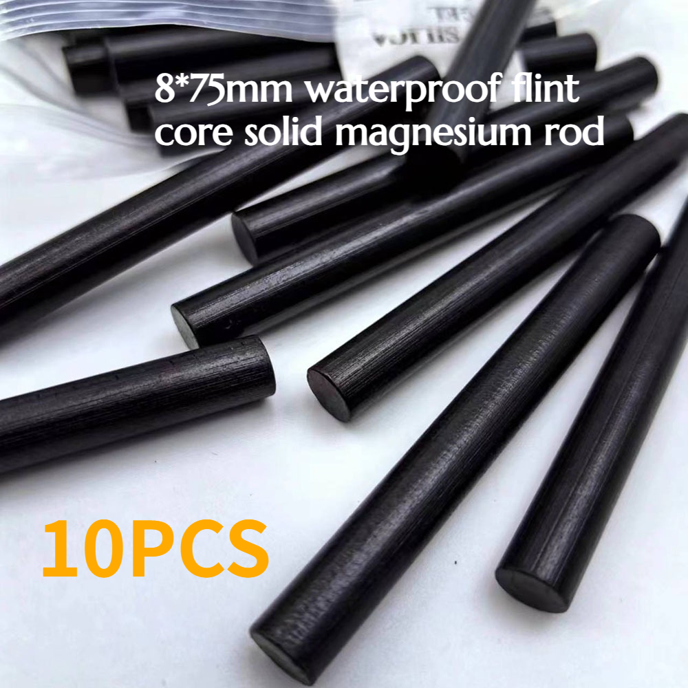 Fire Starter Waterproof - 10 шт. 8*75 мм Водонепроницаемый магниевый