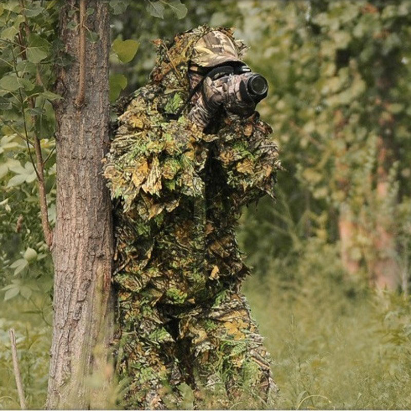 Ghillie Suit Woodland - Мужской Женский Детский уличный костюм Ghillie,