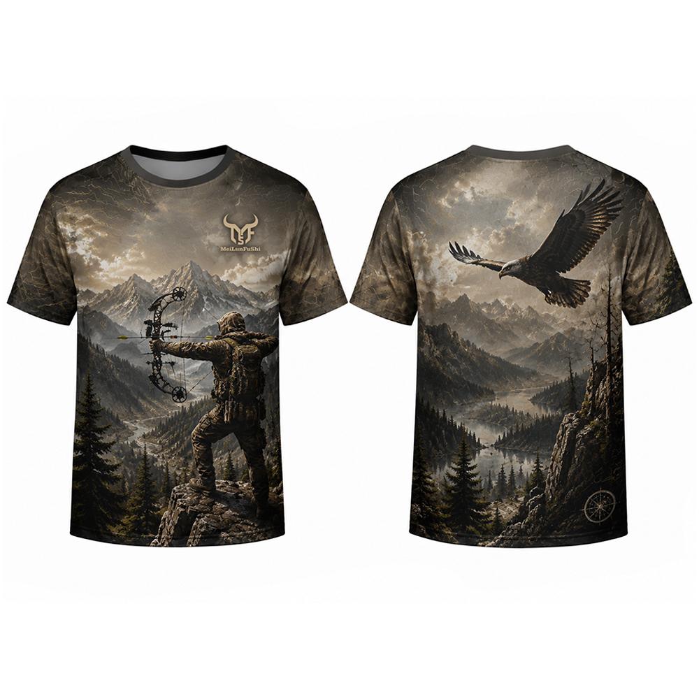 Футболка с 3D-принтом «Готичес – обзор и цена Outdoor Hunting Graphic Tees