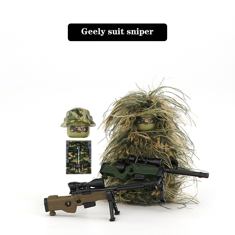 Военные фигурки солдат, констр – обзор и цена Ghillie Suit Woodland