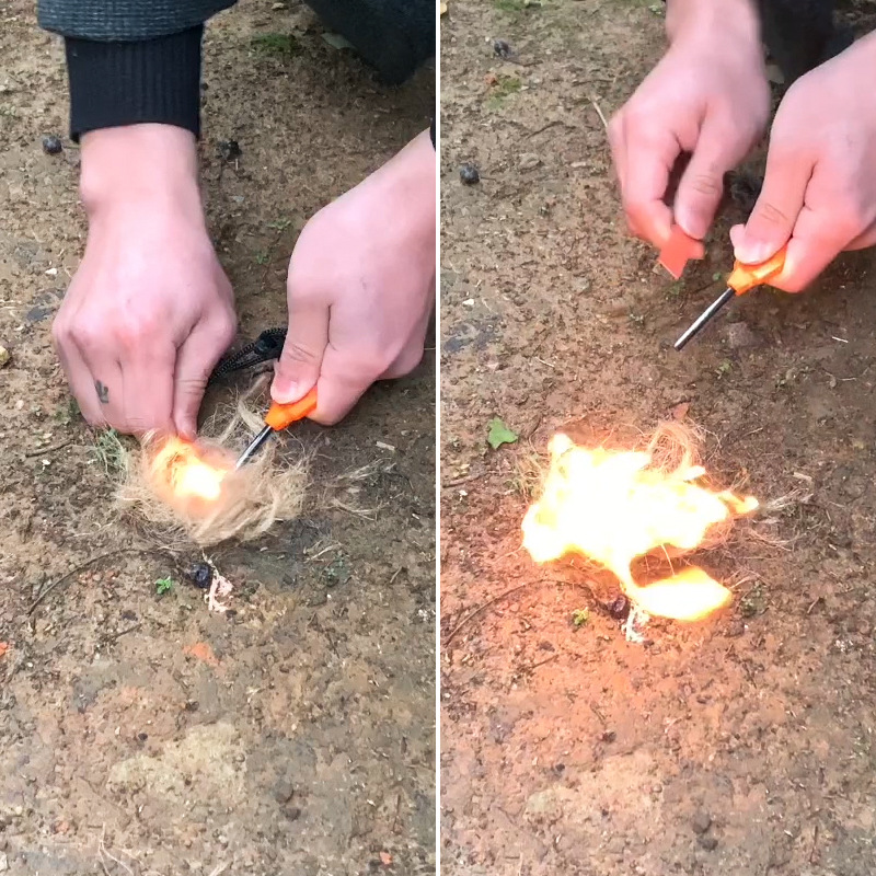 Клинтовый пожарный стартер для – обзор и цена Fire Starter Waterproof
