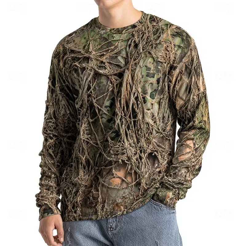 Мужская рубашка с длинным рука – обзор и цена Outdoor Hunting Graphic Tees