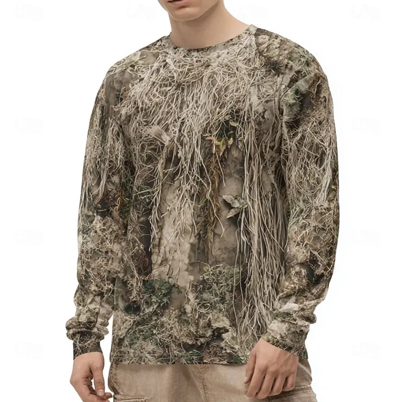 Мужская рубашка с длинным рука – обзор и цена Outdoor Hunting Graphic Tees