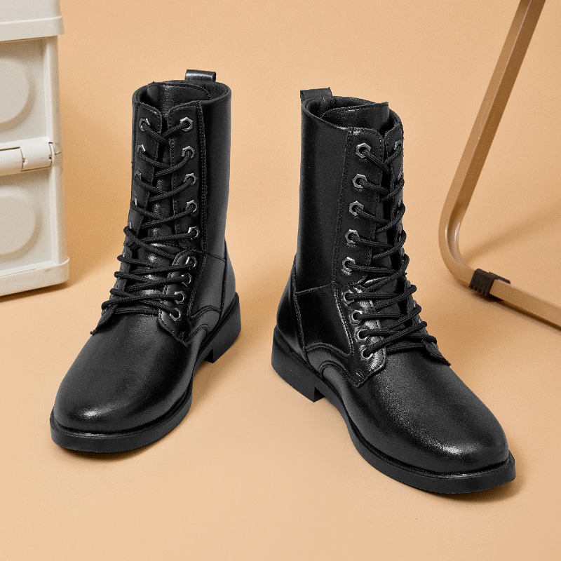 Высокие кожаные ботинки MAIJIA – обзор и цена Outdoor Hunting Boots For Men
