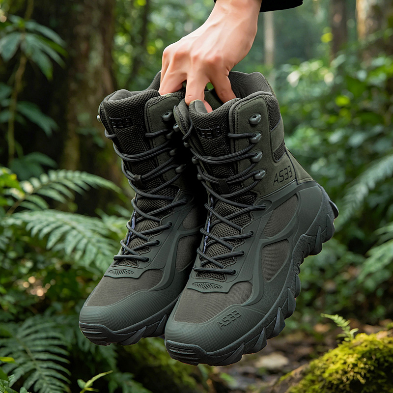 Мужские тактические ботинки, п – обзор и цена Outdoor Hunting Boots For Men