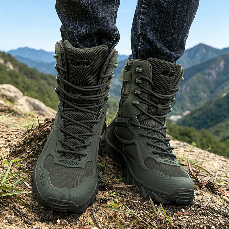 Мужские тактические ботинки, п – обзор и цена Outdoor Hunting Boots For Men