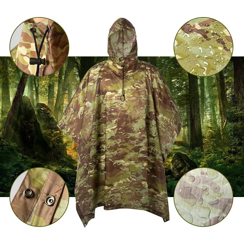Уличное дышащее камуфляжное по – обзор и цена Ghillie Suit Woodland
