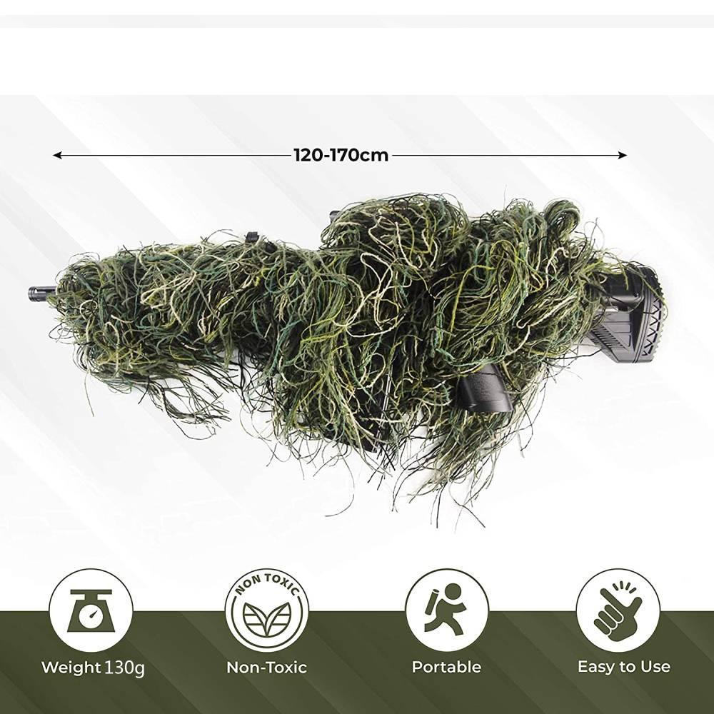 GUGULUZA 3D-чехол-гилли для сн – обзор и цена Ghillie Suit Woodland