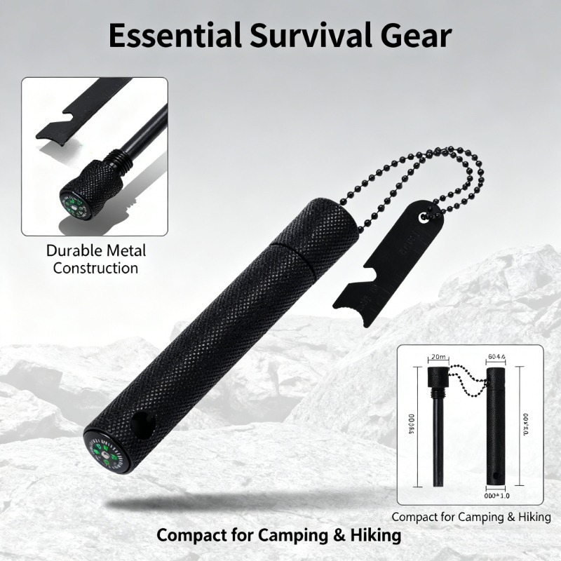 Магниевый стержень с компасом  – обзор и цена Fire Starter Waterproof
