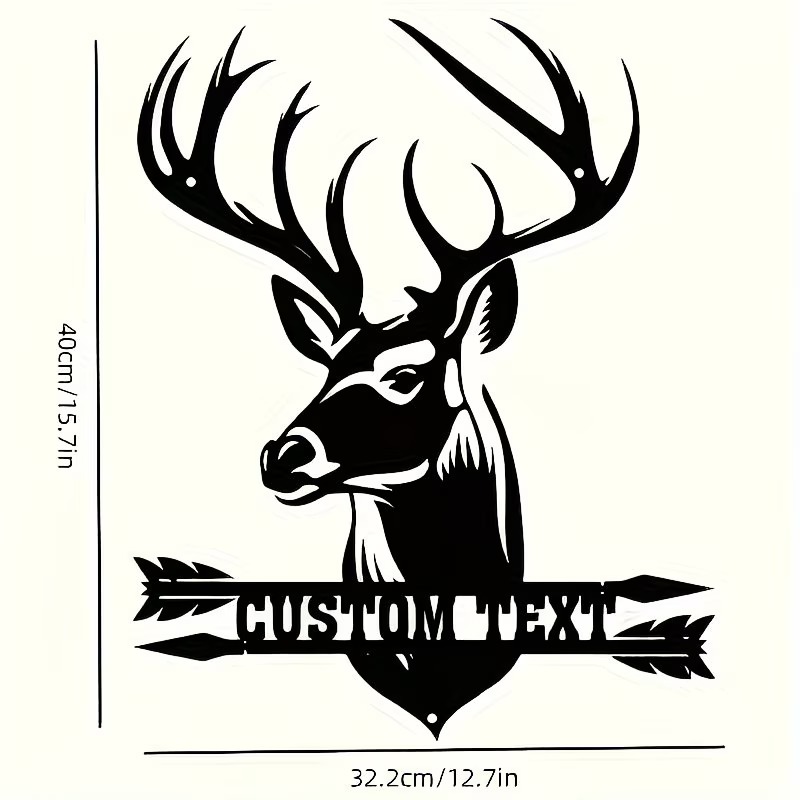 Металлическое настенное панно  – обзор и цена Hunting Outdoor Christmas Decorations