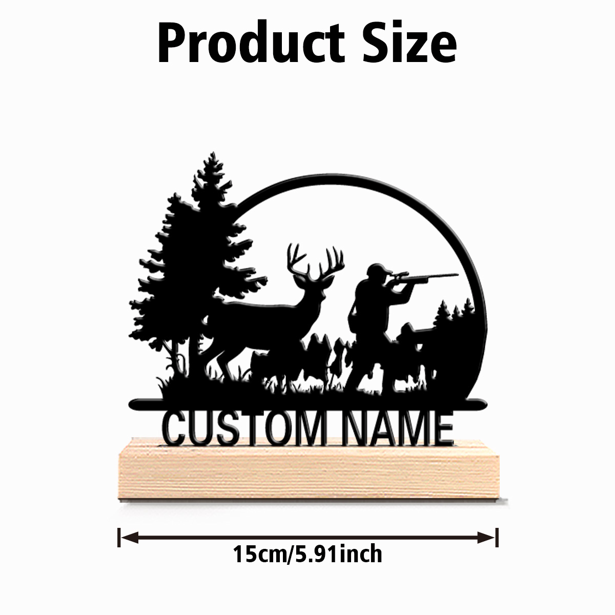 1 шт. Модная персонализированн – обзор и цена Hunting Outdoor Christmas Decorations