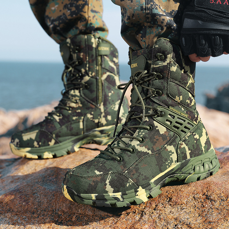 Мужские уличные ботинки высоко – обзор и цена Outdoor Hunting Boots For Men