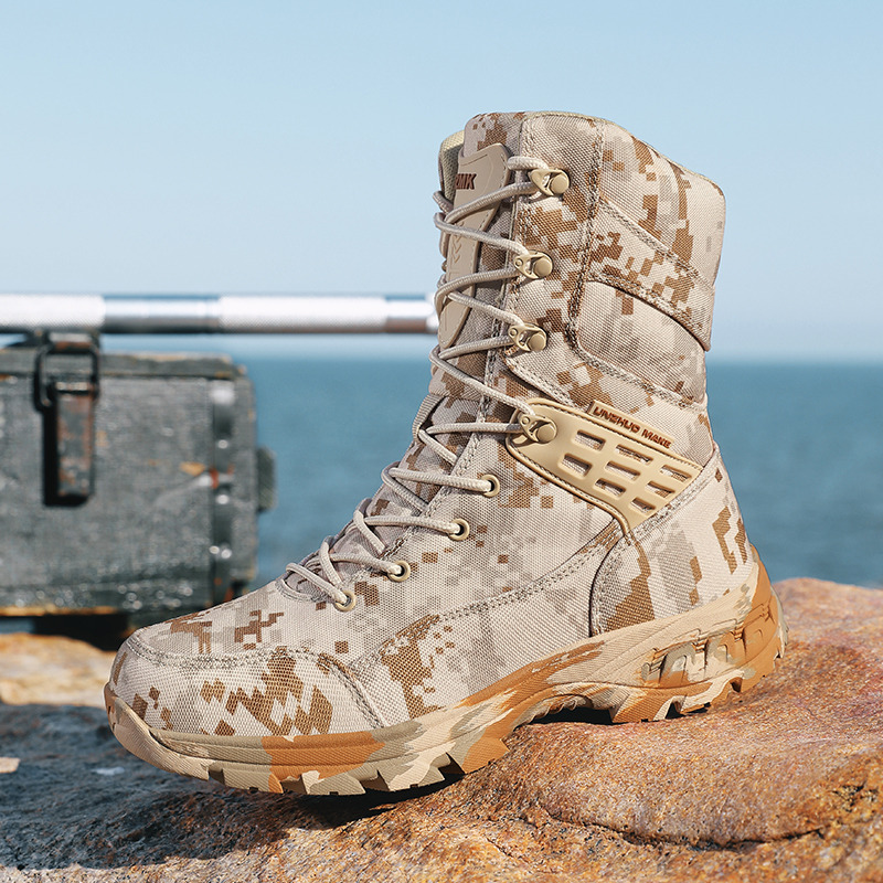 Мужские уличные ботинки высоко – обзор и цена Outdoor Hunting Boots For Men