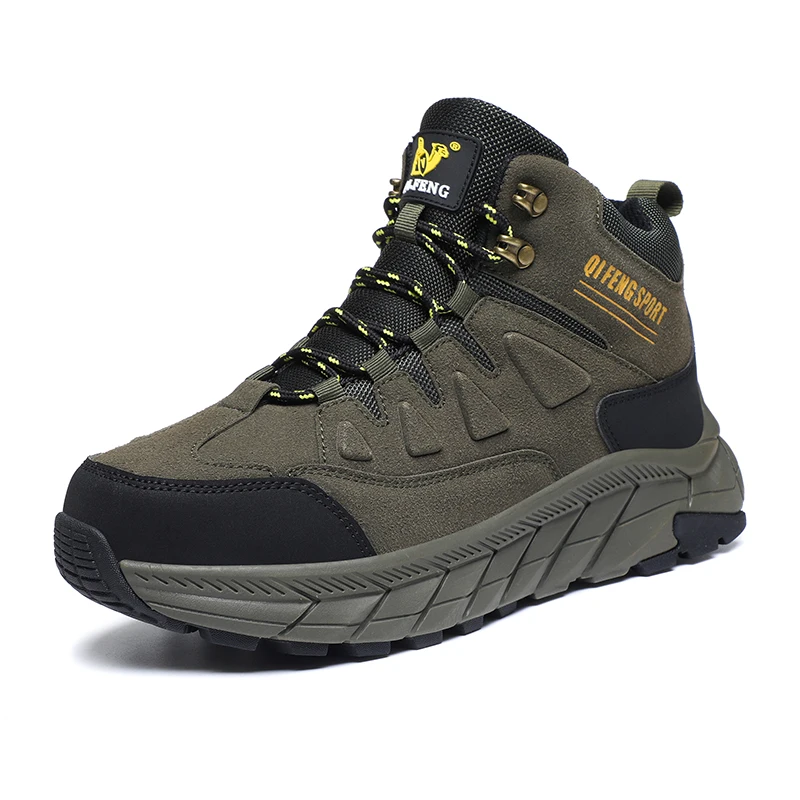 Большой размер 48 Кожаные похо – обзор и цена Outdoor Hunting Boots For Men