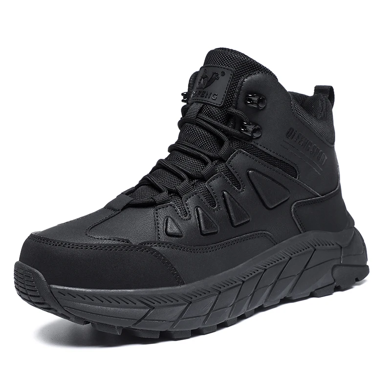 Большой размер 48 Кожаные похо – обзор и цена Outdoor Hunting Boots For Men