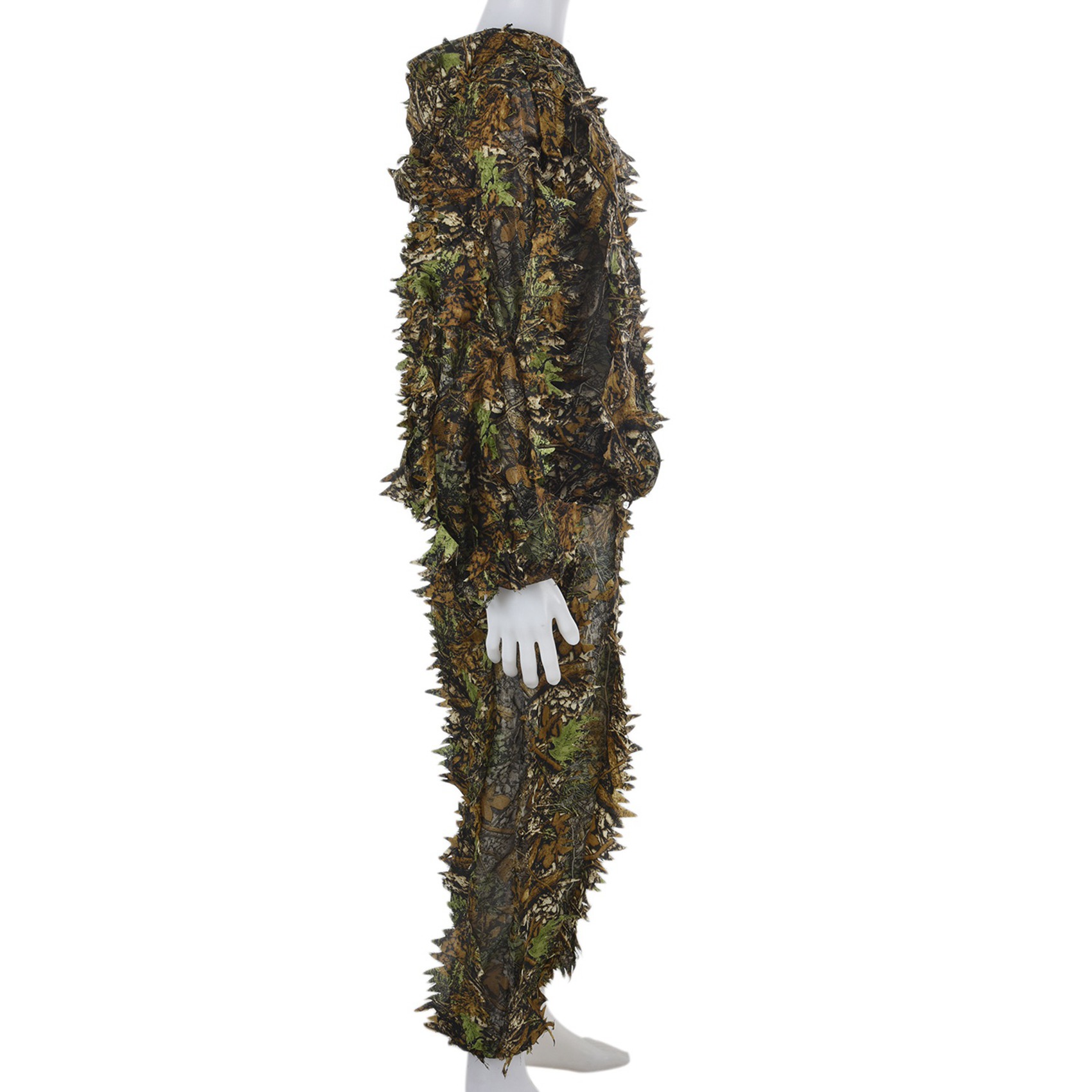 Костюм-гилли AEF6-3X 3D Leaf д – обзор и цена Ghillie Suit Woodland